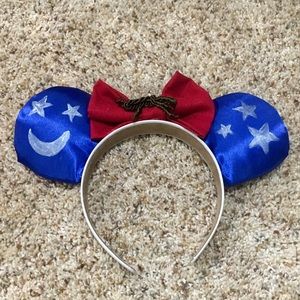 HANDMADE Sorcerer Mickey Minnie Mouse Ear Headband